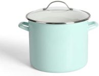 Masterfully Cook and Serve with Martha Stewart’s Enamel Stock Pot!