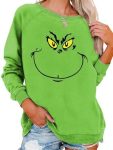 Fabulous Find: Firdauor Women’s Green Christmas Sweatshirt – A Vintage Graphic Sweater