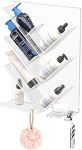 Unleash the Potential of Your Bathroom with AITEE Acrylic Shower Caddy: The Ultimate Space Organizer!