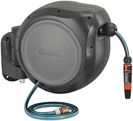 Convenient and Reliable: GARDENA 8040 50ft Wall​ Mounted Retractable ‍Reel⁢ with Hose Guide
