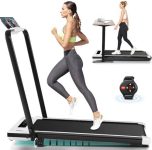 Revolutionize Your Workout with the ANCHEER 3-in-1 Treadmill!