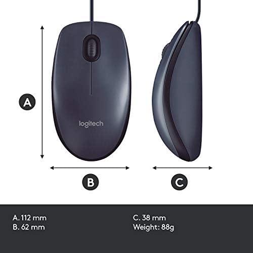 Effortless precision: Logitech B100 Wired USB Mouse Review