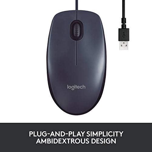 Effortless Precision: Logitech B100 Wired USB Mouse Review