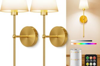 KIBTOY Battery Operated Wall Sconces Review Is This the Best Wireless Light?