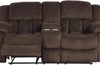 We Reviewed the Chenille Brown Recliner Loveseat
