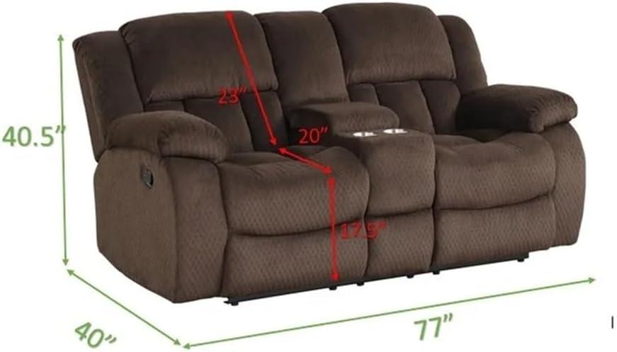 We‌ Reviewed the Chenille Brown Recliner Loveseat
