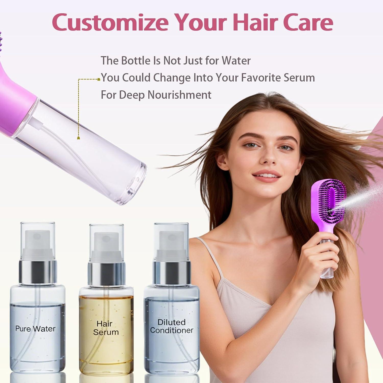 It⁤ looks like‌ you've pasted ​a chunk of Amazon customer reviews ​for the hair‑brush-with‑water‑spray. How can I help you with this? Do you need a summary, key takeawaysor assistance with something else? Just⁤ let me know!