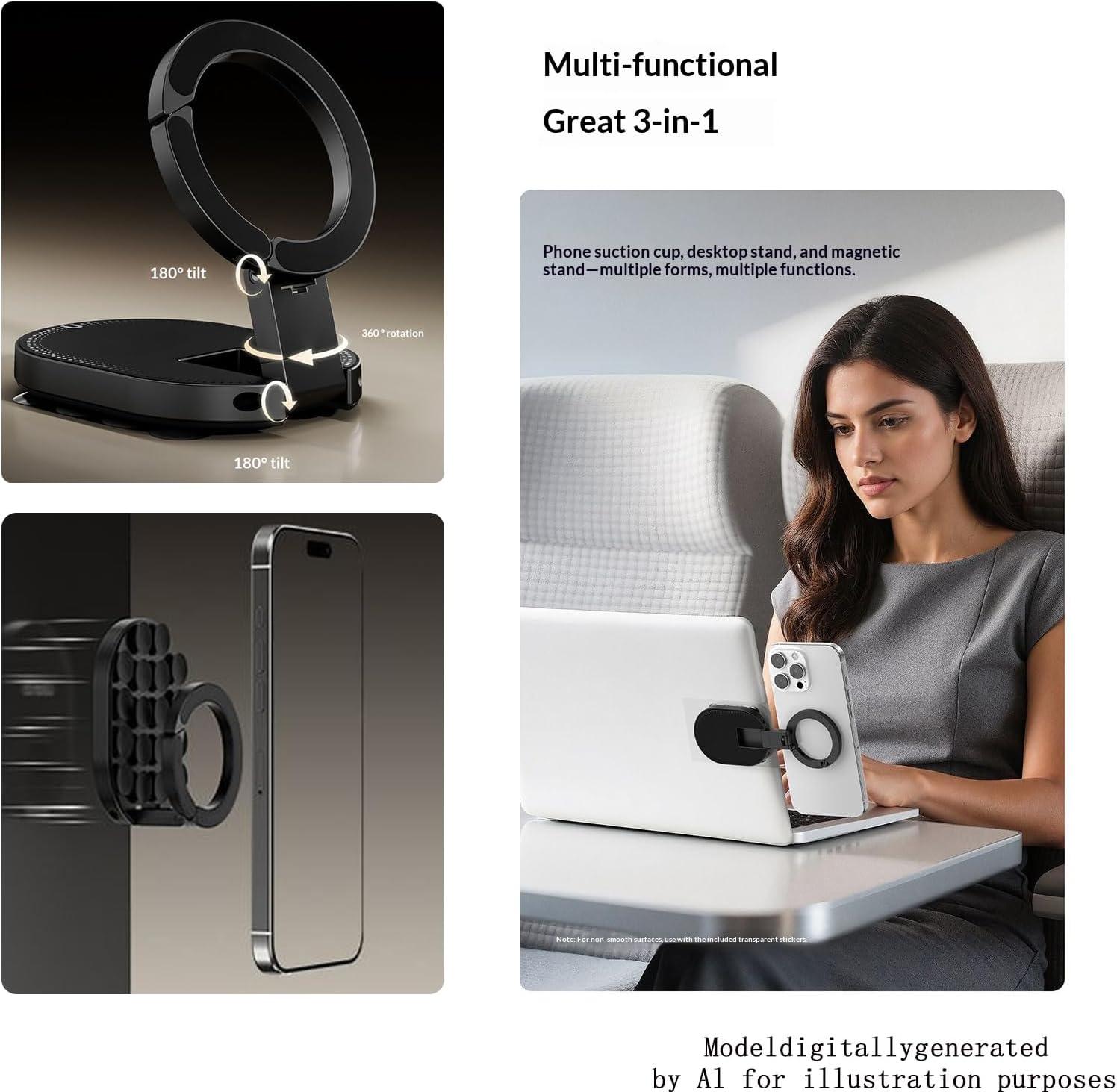 rookii 3-in-1 Suction Magnetic Phone Holder, New 360° Rotatable Phone Tripod Mount Strong Magnetic Gym Phone Holder with Suction Cup & Hook, Ideal for car Dashboard, Travel, Gym, Kitchen, Office Review 2026: Does It Hold Strong Enough for Intense Workouts?