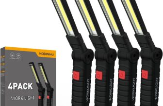 We Shine a Light on NODINIHU’s 4-Pack Work Lights