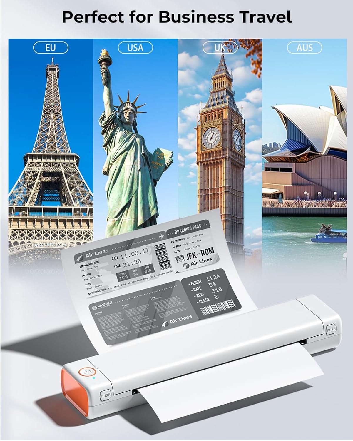 We Review the‌ Phomemo ⁢M08F: Portable‌ inkless Travel Printer