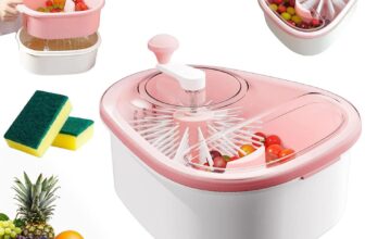 Our Spin on the Sakura-Pink Fruit Cleaner Spinner
