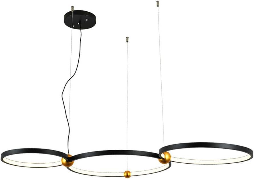 I Tested ‍the Black Gold mid-Century 2-Ring⁣ LED ⁤Pendant