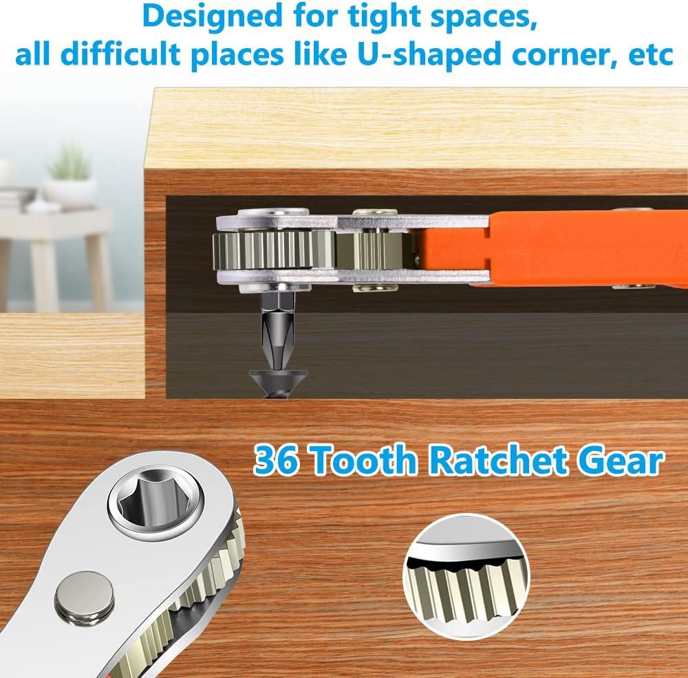 Based on the text you provided, here is a cleaned-up and organized summary of the customer reviews and product description for the **OSDUE Mini Ratchet Wrench**. ### summary of Customer Reviews **Overall Rating:** Mostly 5 out of 5 stars (with a few exceptions). **Positive Feedback (The