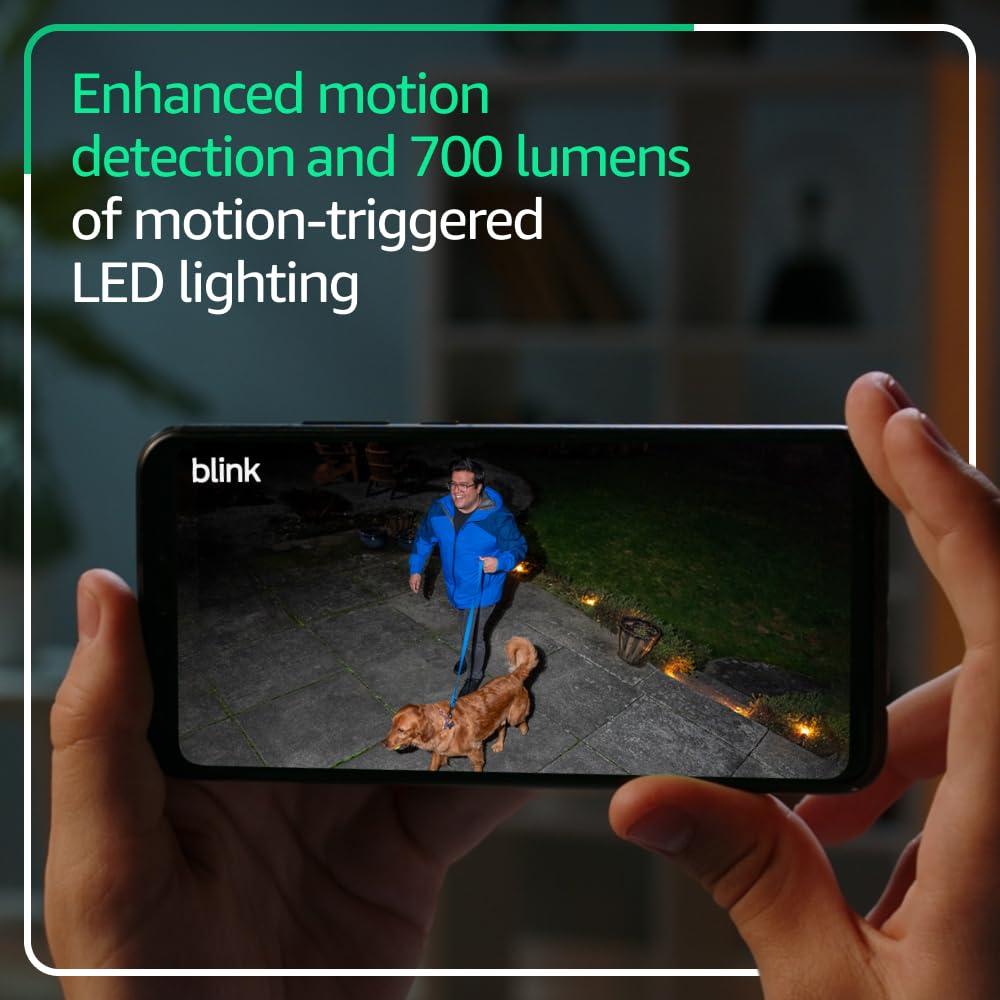 I Light Up My home with Blink Outdoor 4 Floodlight
