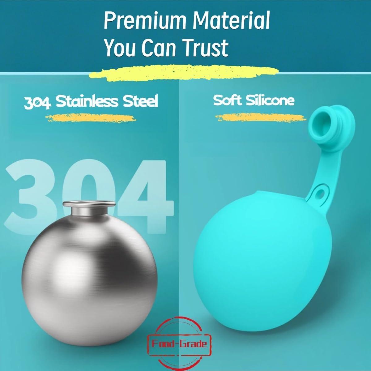 Based on the⁤ reviews you shared, here's a quick‍ summary of the **Eyudah⁢ 2-in-1⁣ Dog Water Bottle**: ### Overall‌ Sentiment - ⁤**Rating:** 4.3 out of ⁣5 stars (14 ratings) - Most reviewers ⁣gave it **5 stars**, with one‍ giving **4 stars** and ​calling it “clever design ​and cuteness make it worth it.” ### What⁣ Reviewers Liked - **Leak-proof:**‌ Multiple ​reviewers confirmed it doesn't leak, ‌even when rolling around ⁣in the car. - **Compact &⁢ portable:** Easy​ to carry,⁤ lightweightand clips onto backpacks for walks or‍ hikes. -⁢ **Built-in⁤ foldable‍ bowl:** convenient for dogs⁢ to drink from without needing a separate dish. - ‌**Keeps water cool:**‌ Stainless steel ‌helps keep water cold for about 1.5 hours, as long as⁢ it's not in ​direct sunlight. - **Easy to use and clean:**⁢ Simple to fill, washand operate. - **Good quality materials:** Food-grade 304 stainless steel⁢ and BPA-free silicone. ### Minor Downsides - One reviewer mentioned ⁣their dogs​ thought it was a toy ball and had to keep it ​away from them. - direct sunlight ⁢can make it heat up faster, so it's best to keep ⁣it shaded. - Long-term durability​ is⁣ still untested - one reviewer said they'll update ⁤if‌ anything changes after 6 months to ⁤a year. ### Verdict Reviewers seem impressed with it as a portable‌ dog water bottle⁢ for daily walks, hiking,⁣ and travel. The ⁤leak-proof seal, compact designand built-in bowl are the standout features.If you need a convenient, ⁣no-leak hydration ‌bottle for ​your dog, it looks like a solid choice