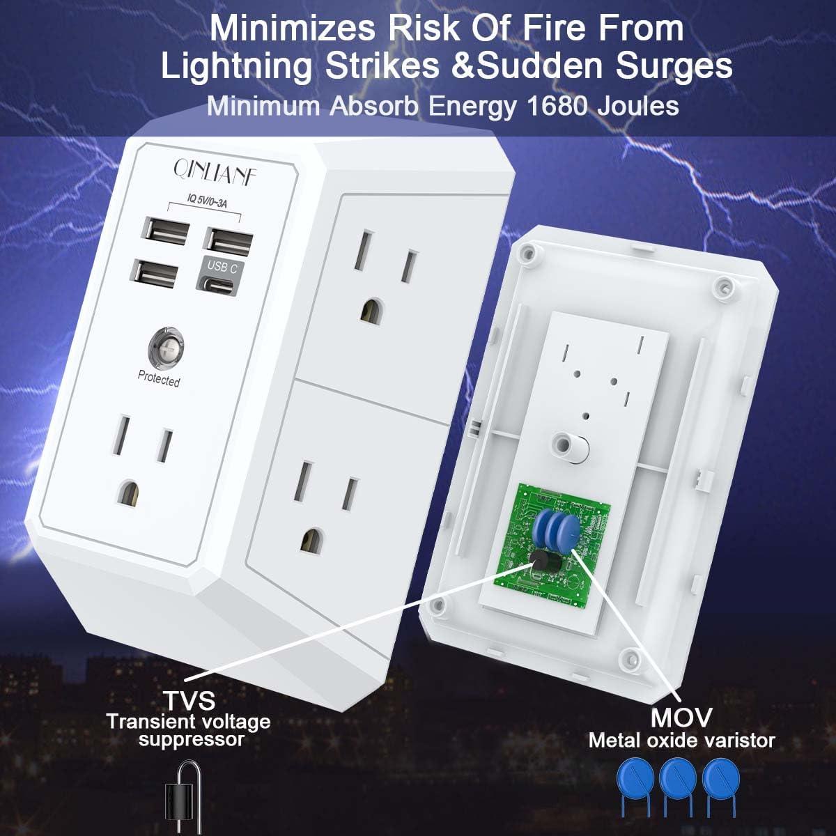 My Week with QINLIANF's 5-Outlet USB Surge protector