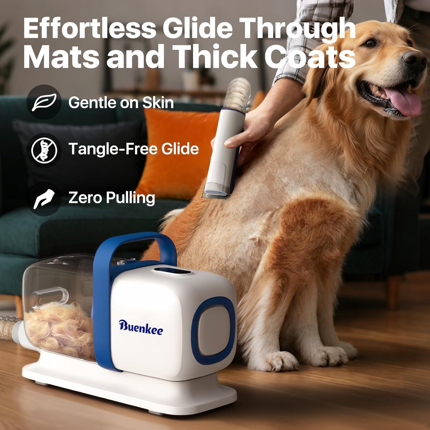 I Found My Grooming Ally: Buenkee Vacuum Kit