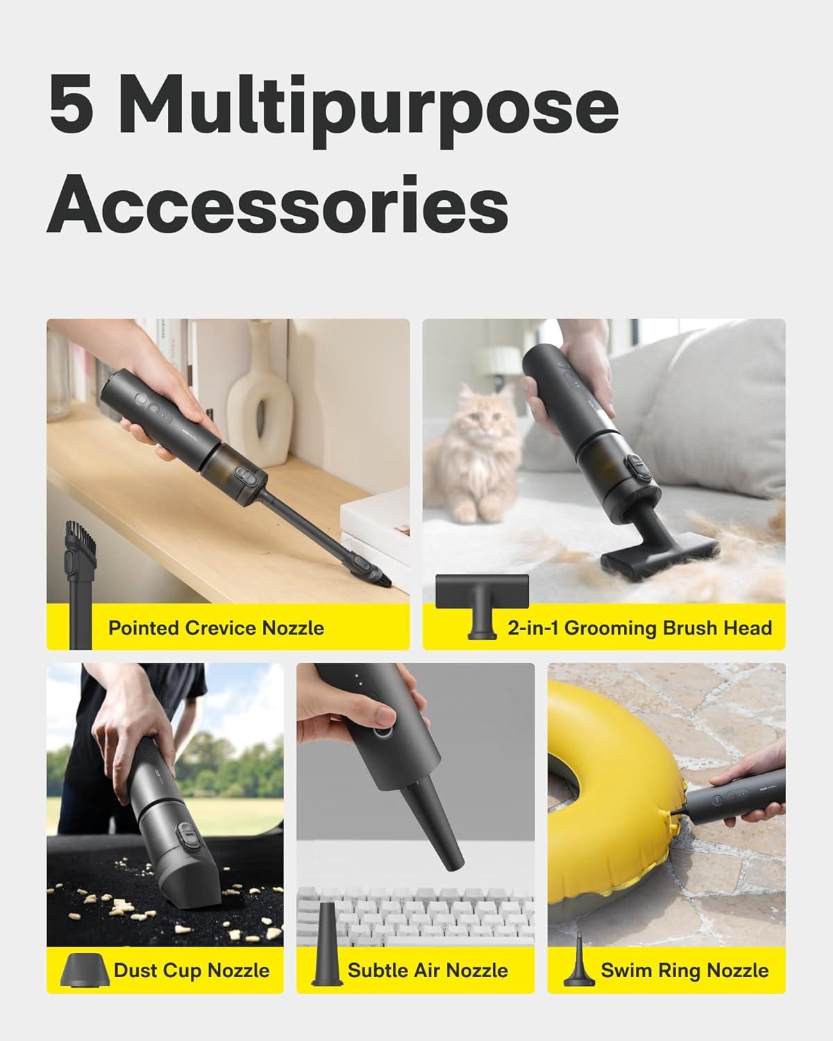My HOTO 4-in-1 Vacuum: A Pocket-Sized Powerhouse