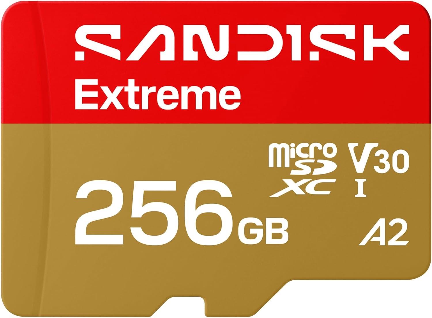 My Sandisk 256GB Extreme: Rapid 245MB/s Read Speed