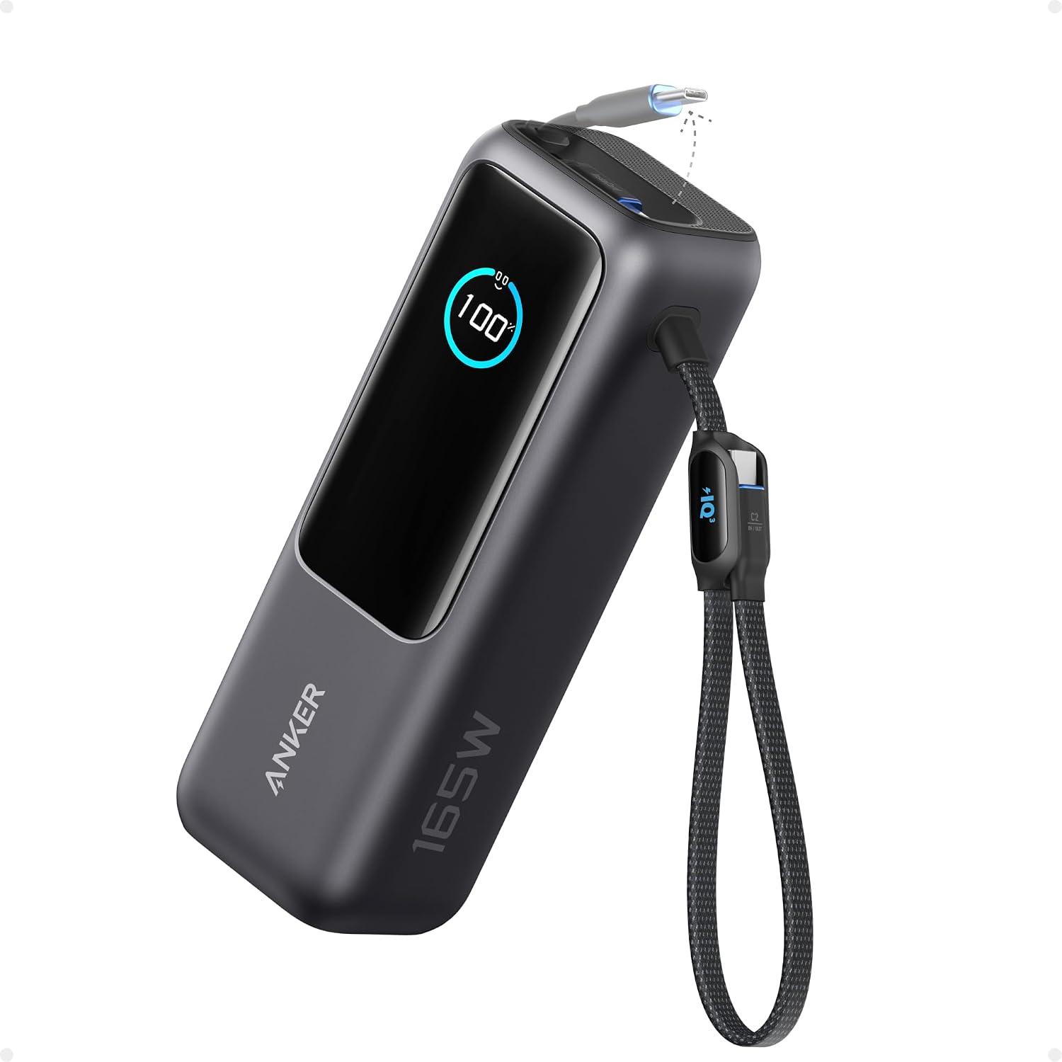 I Tested Anker's 25K‌ Power‍ Bank: 165W & Retractable cables
