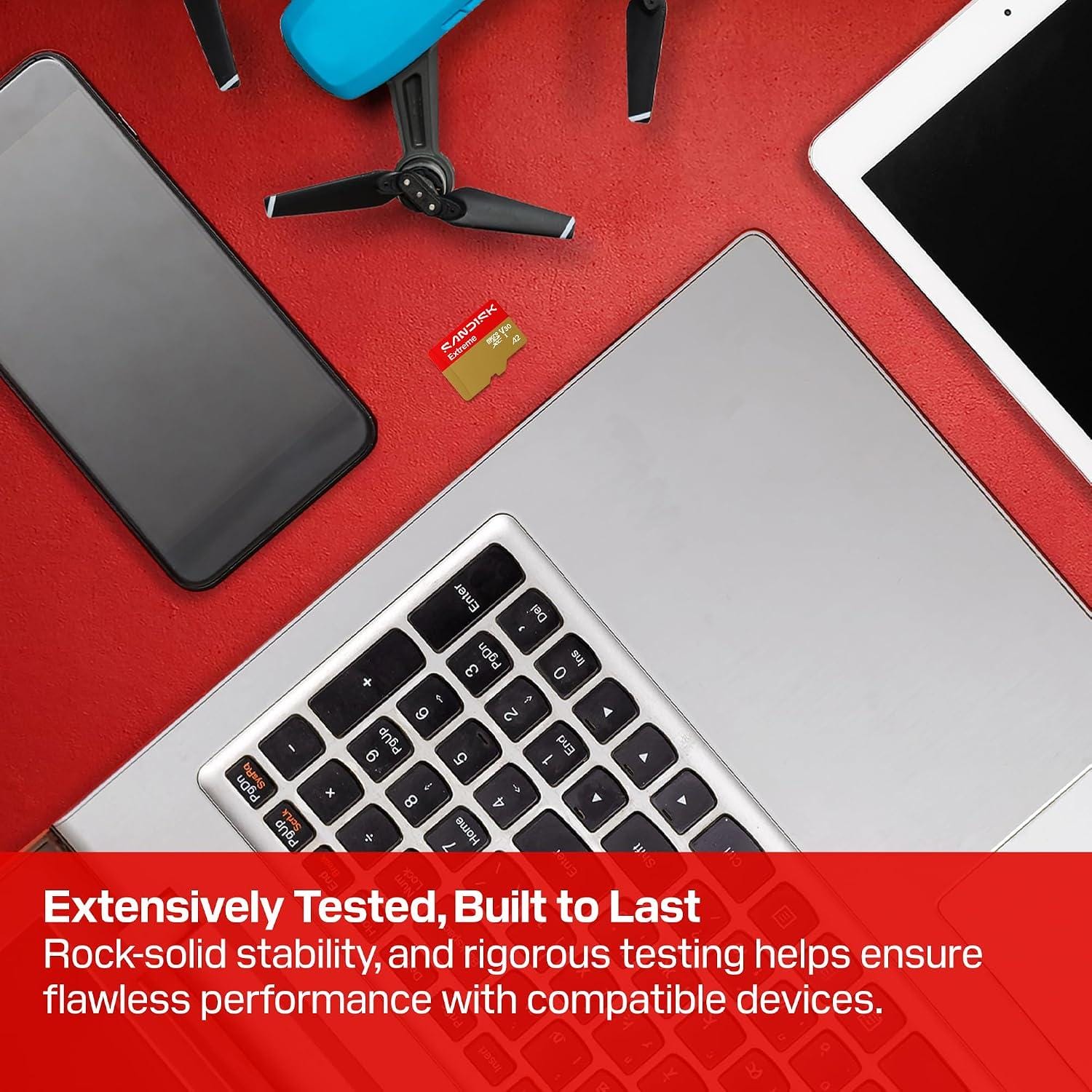 My Sandisk 256GB Extreme: Rapid 245MB/s read Speed