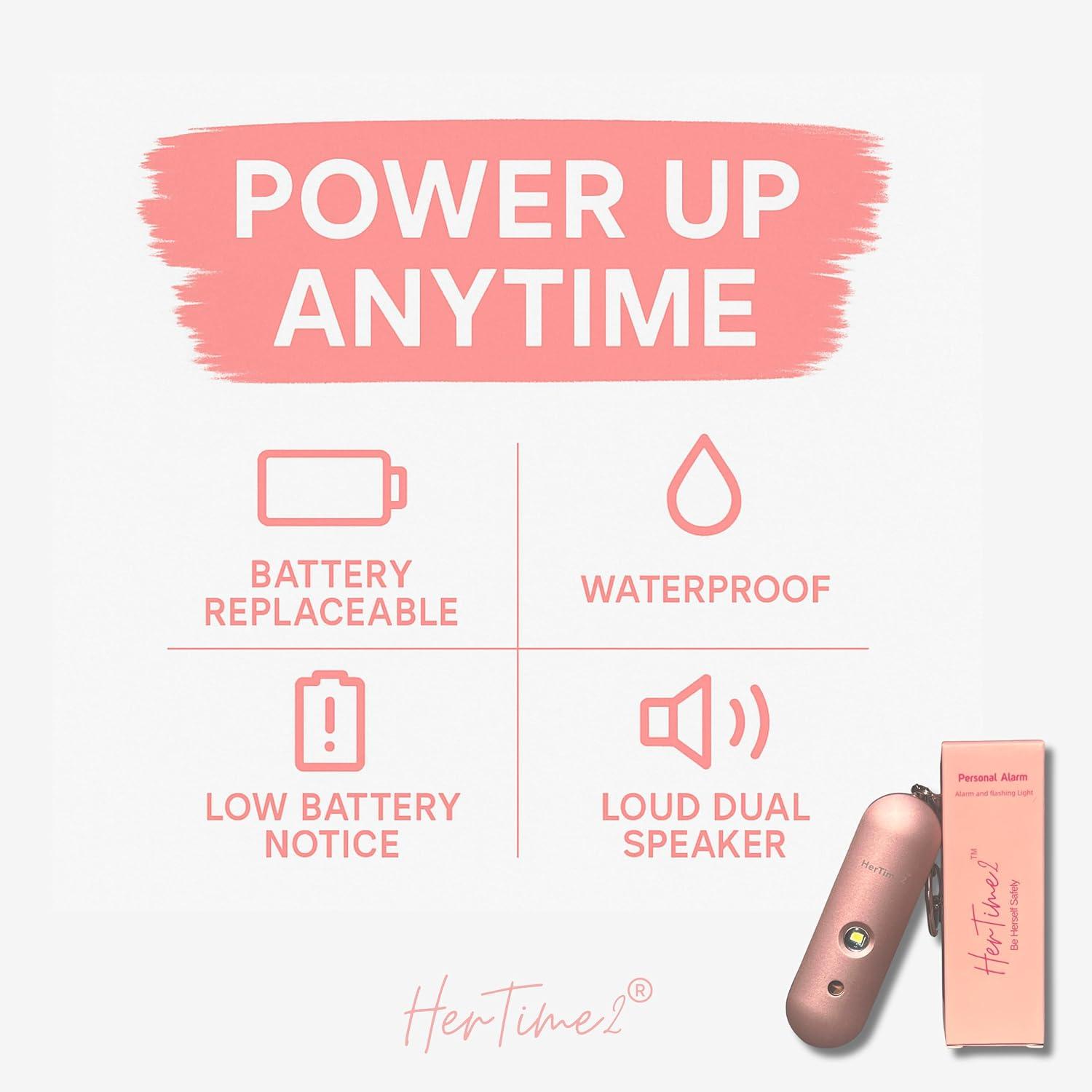 Our Take on the HerTime2 Safety Keychain Alarm