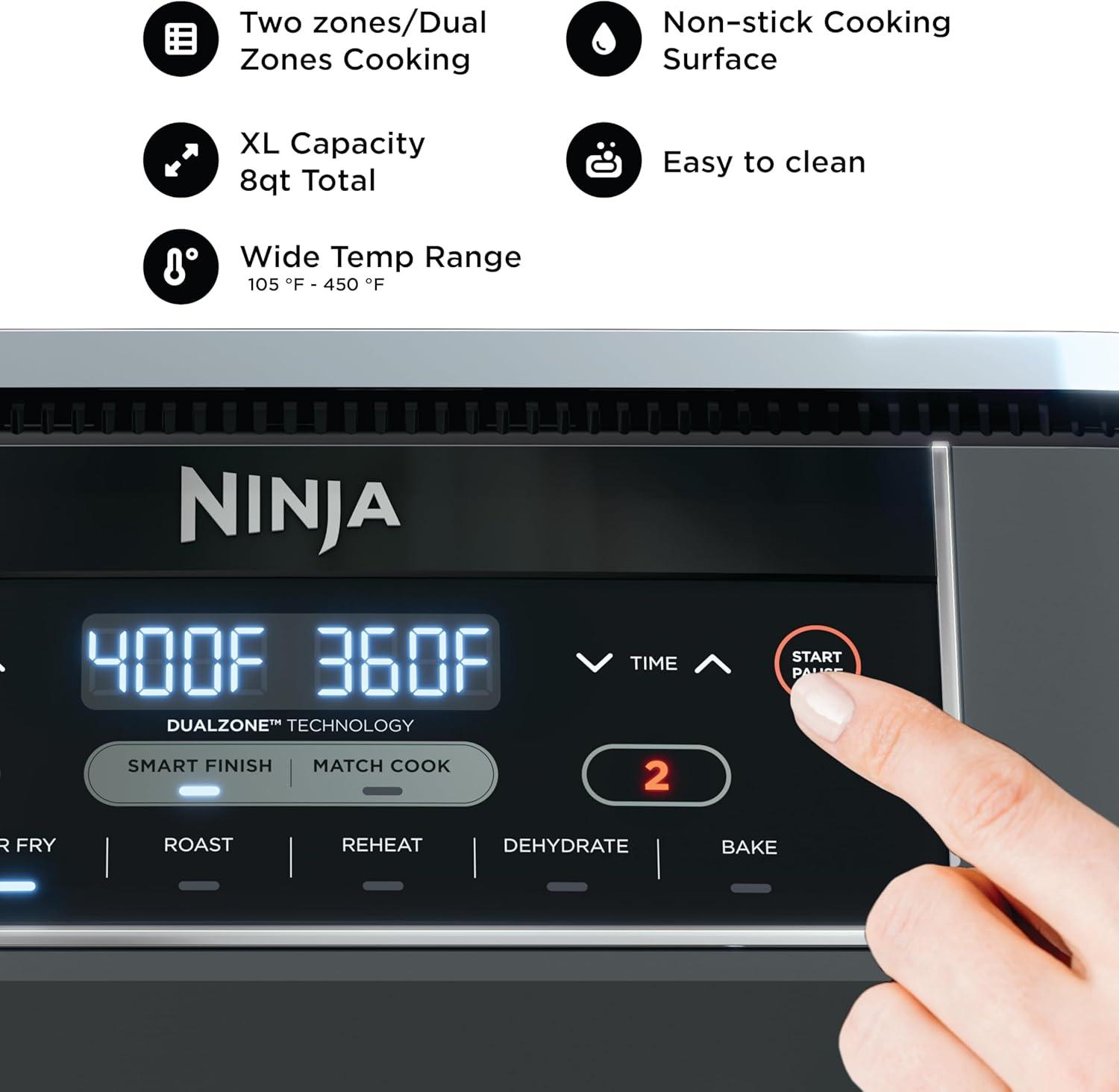 Two Baskets, One Smart Finish: My Ninja Air fryer Review