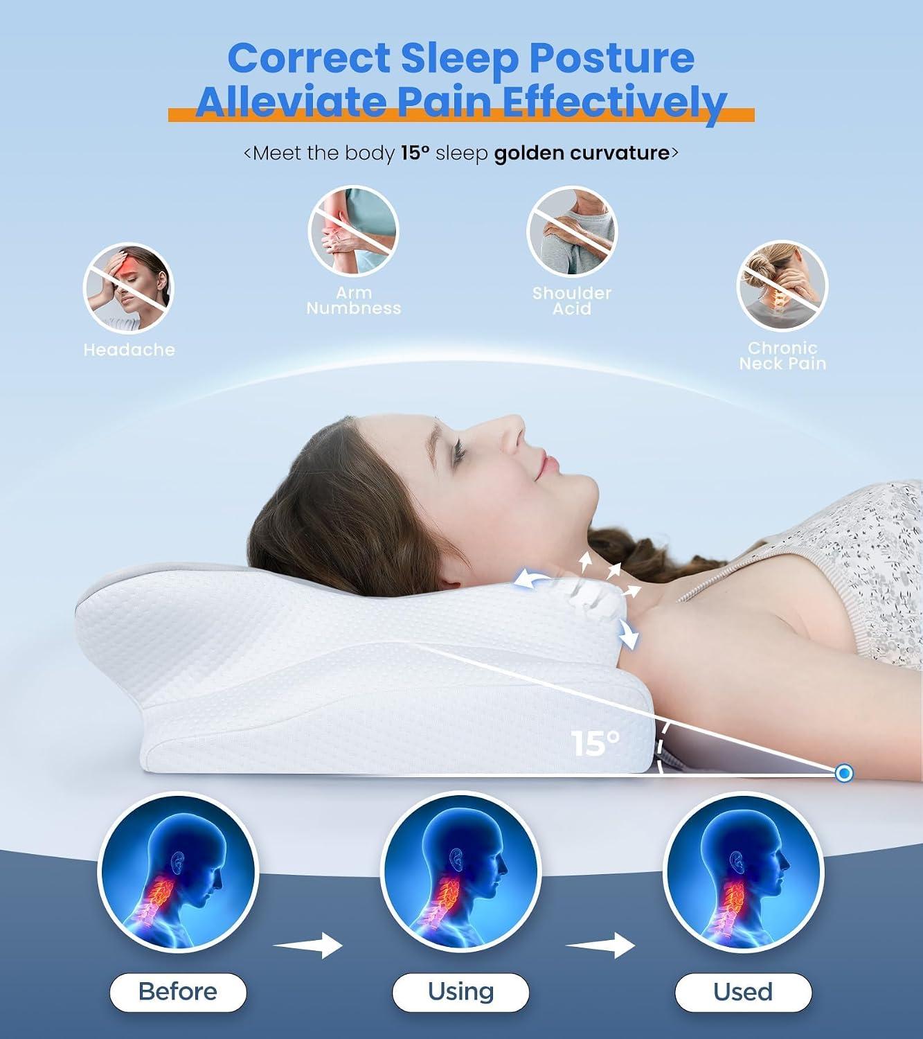 My Neck Found Relief: Reviewing the Cooling Cervical Pillow