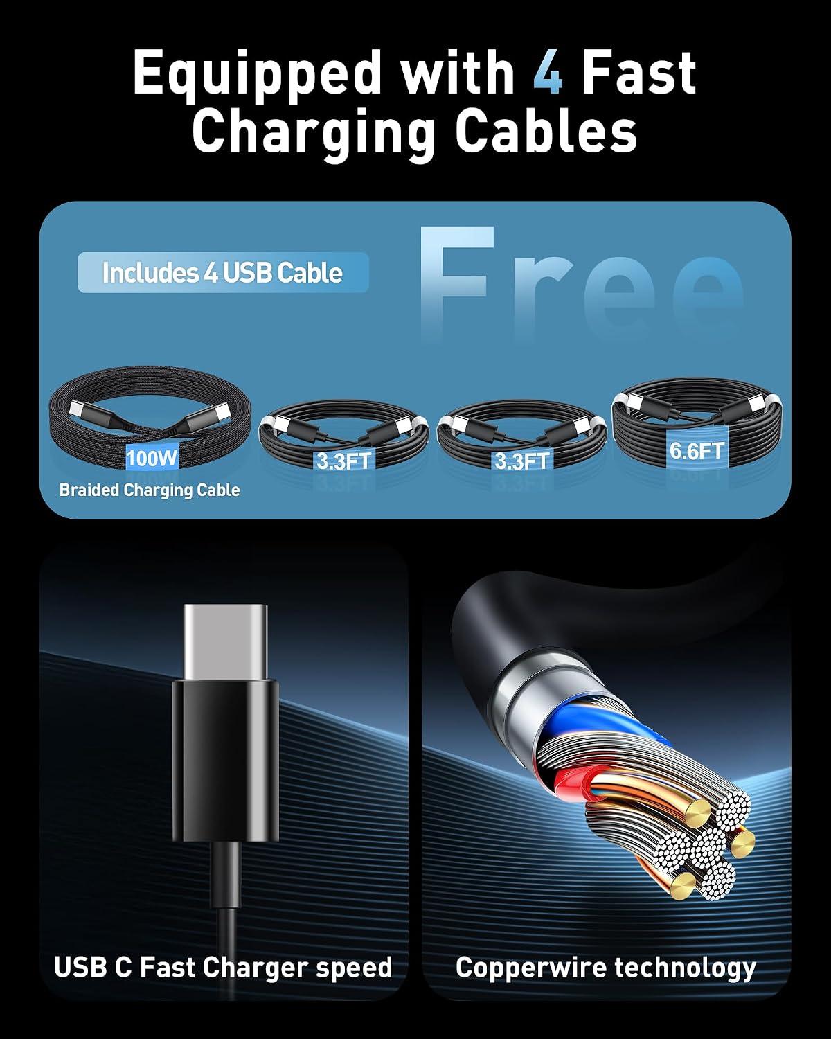I Conquered Cable Clutter: ⁢380W GaN Charger ⁣Review