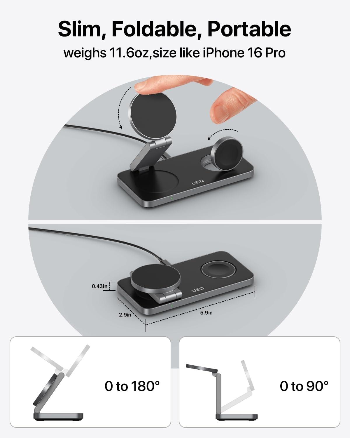 I Folded & Charged: UEQ 3-in-1 Wireless Station Review
