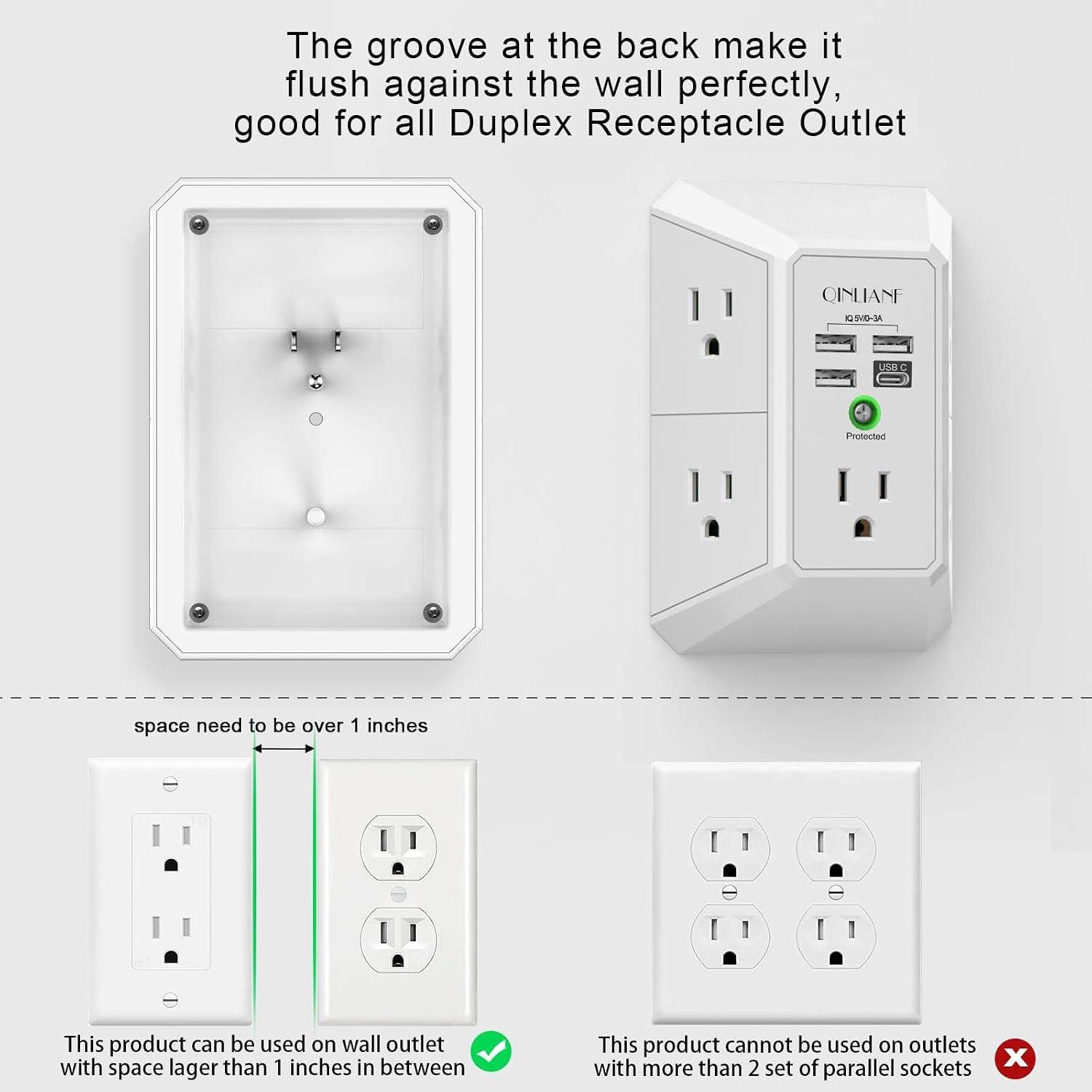 My Week with QINLIANF's 5-Outlet USB Surge Protector