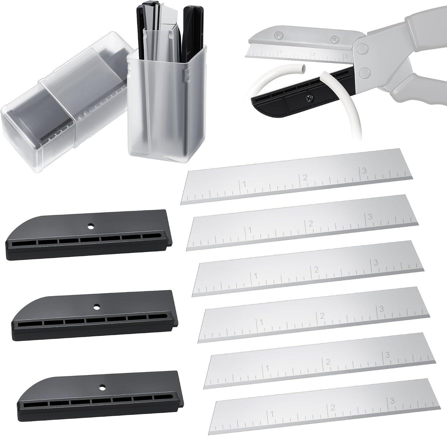 Based on the customer reviews and product details you provided, here's a balanced summary of the **Feekoon 9-piece replacement blades and anvils for Craftsman 3-7/8” cutters**:
**Overall Sentiment: Mixed (11 positive, 5 negative)**
### ✅ Positives
- **Perfect fit** - Multiple reviewers confirm they fit Craftsman Handi-Cut 3-7/8” cutters (models 401, 37251, etc.) without any modification.
- **Easy to replace** - Simple swap with a screwdriver; blades are sharp out of the box.
- **good value** - 6 blades + 3 anvils for a reasonable price,especially useful as Craftsman parts are hard to find.- **Convenient storage** - Comes in a reusable plastic box; blades also fit into the cutter's handle compartment.
### ❌ negatives
- **Brittle / poor durability** - Several users report the blades chip or dull quickly when cutting anything tougher than paper or cardboard. One reviewer noted chipping after just a few minutes of shrub trimming, while the original Craftsman blade lasted decades.
- **Not suitable for heavy-duty use** - Best for light materials (rope, hose, leather, rubber, paper, cardboard). Not recommended for wood, thick branchesor garden trimming.
- **Lower quality than OEM** - The steel is thinner and more prone to damage compared to the original Craftsman blades.### 🛠️ Best Use Case
These are a **good budget option** for replacing worn-out blades on a Craftsman cutter if you only need to cut soft, thin materials. For heavy yard work or frequent cutting of hard materials, you may be disappointed with their lifespan.
If you want a quick, no-mod replacement for light-duty cutting, these work well.If you need something that lasts for tough jobs,consider looking for a higher-quality aftermarket or OEM alternative