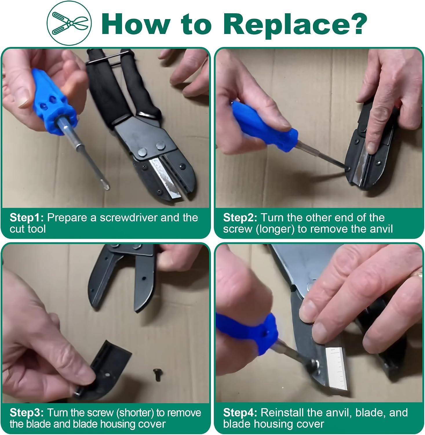 Based on the customer reviews and product details you provided, here's a balanced summary of the **Feekoon 9-piece replacement blades and anvils for Craftsman 3-7/8” cutters**:
**Overall Sentiment: Mixed (11 positive, 5 negative)**
### ✅ Positives
- **Perfect fit** - Multiple reviewers confirm they fit Craftsman Handi-Cut 3-7/8” cutters (models 401, 37251, etc.) without any modification.
- **Easy to replace** - Simple swap with a screwdriver; blades are sharp out of the box.
- **Good value** - 6 blades + 3 anvils for a reasonable price, especially useful since Craftsman parts are hard to find.
- **Convenient storage** - Comes in a reusable plastic box; blades also fit into the cutter's handle compartment.
### ❌ Negatives
- **Brittle / poor durability** - Several users report the blades chip or dull quickly when cutting anything tougher than paper or cardboard. One reviewer noted chipping after just a few minutes of shrub trimming, while the original Craftsman blade lasted decades.
- **Not suitable for heavy-duty use** - Best for light materials (rope,hose,leather,rubber,paper,cardboard). Not recommended for wood,thick branches,or garden trimming.
- **Lower quality than OEM** - The steel is thinner and more prone to damage compared to the original Craftsman blades.
### 🛠️ Best Use Case
These are a **good budget option** for replacing worn-out blades on a craftsman cutter if you only need to cut soft, thin materials. For heavy yard work or frequent cutting of hard materials,you may be disappointed with their lifespan.
If you want a quick, no-mod replacement for light-duty cutting, these work well. If you need something that lasts for tough jobs, consider looking for a higher-quality aftermarket or OEM alternative