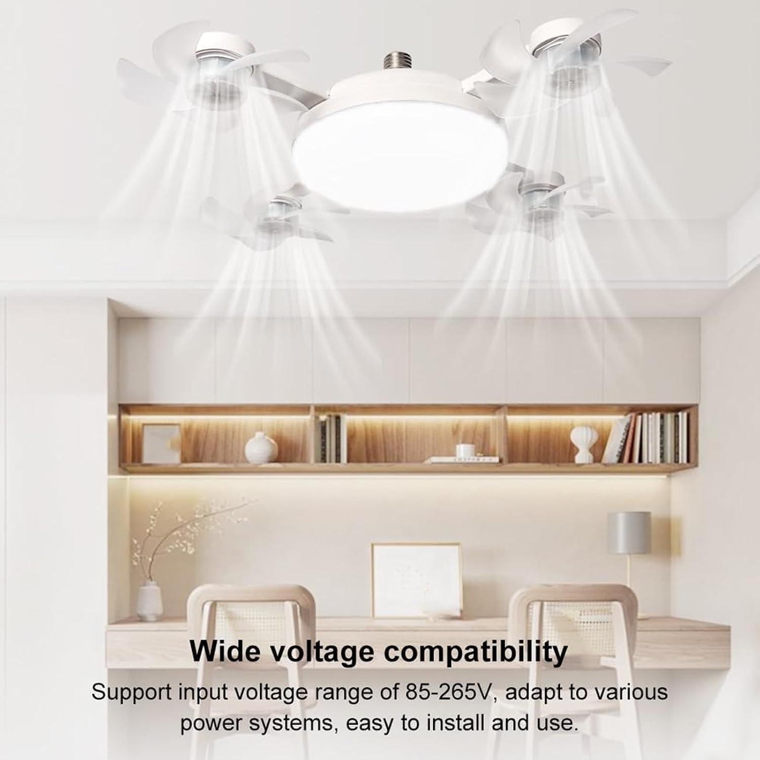 My Review: A Ceiling Fan Light That Screws In Like a Bulb