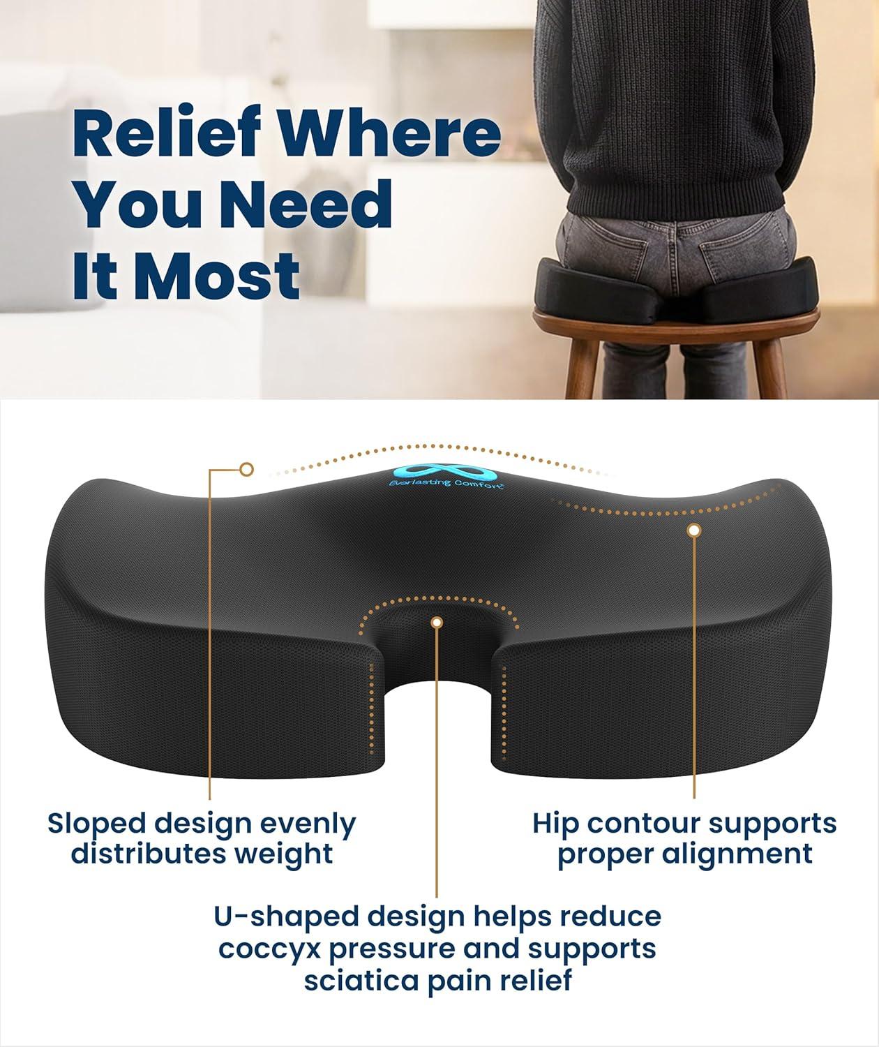I Tested the Everlasting Comfort Cushion for Tailbone Pain