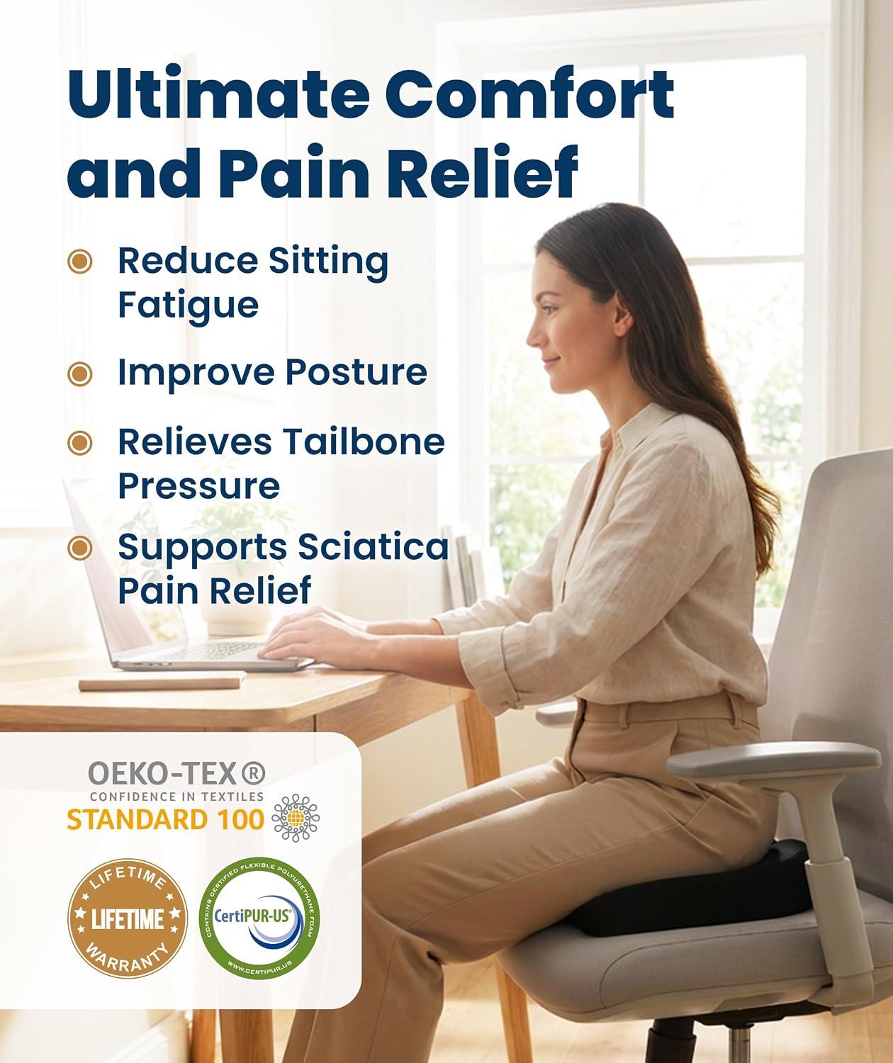 I Tested the Everlasting Comfort Cushion for Tailbone Pain