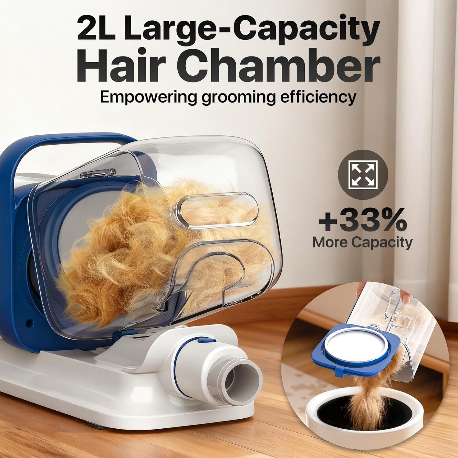 I Found My Grooming Ally: Buenkee Vacuum Kit