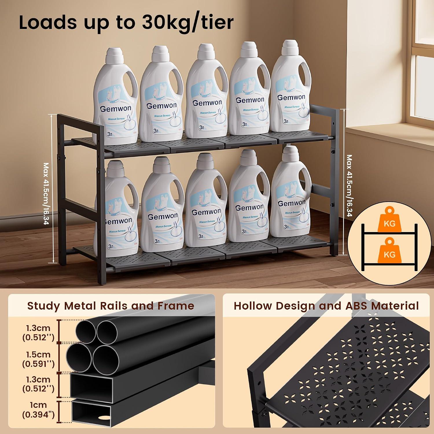 I Measured My Cabinet, Got This Expandable Shelf⁤ - perfect!