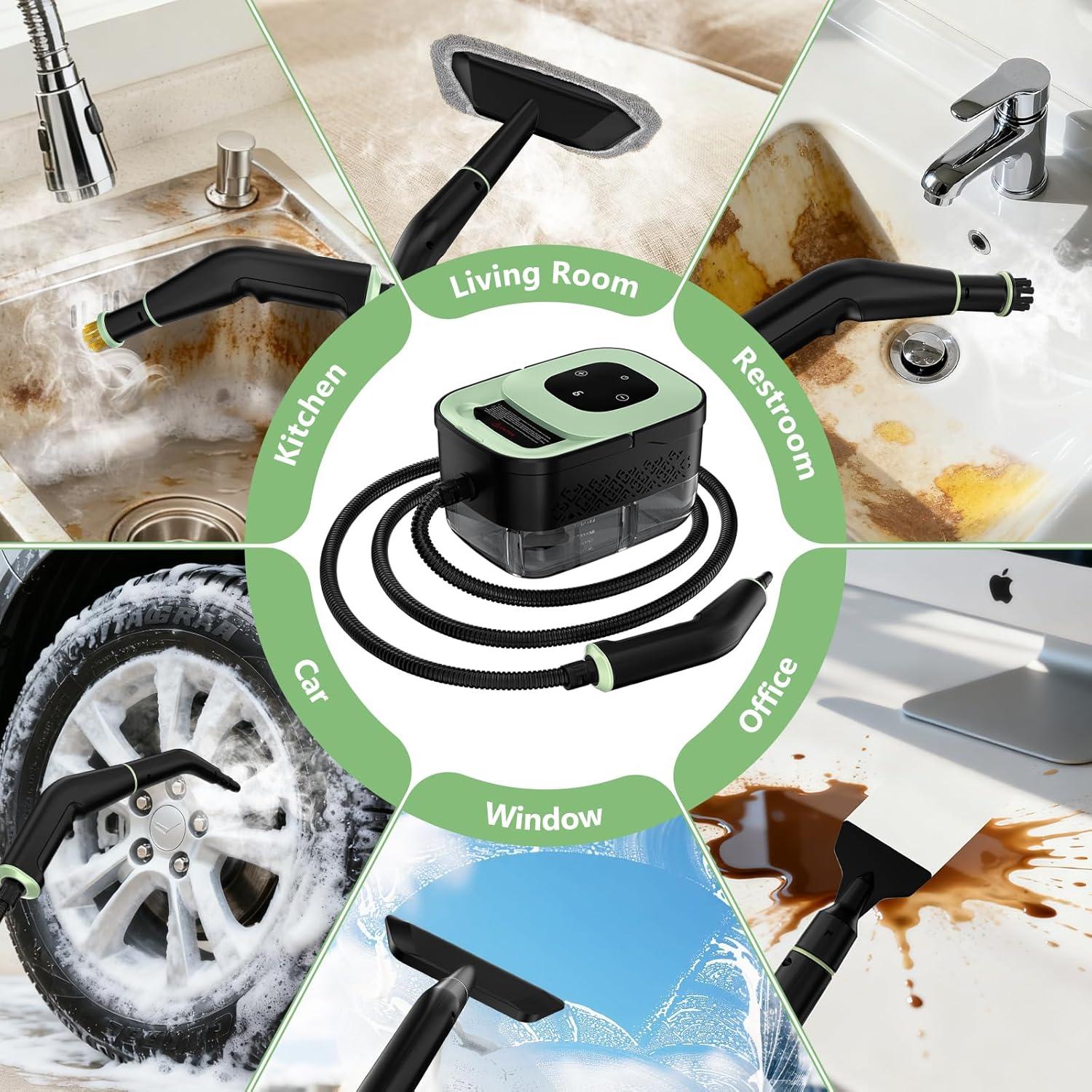 I Tried a 16-Accessory Steam Cleaner - My Verdict