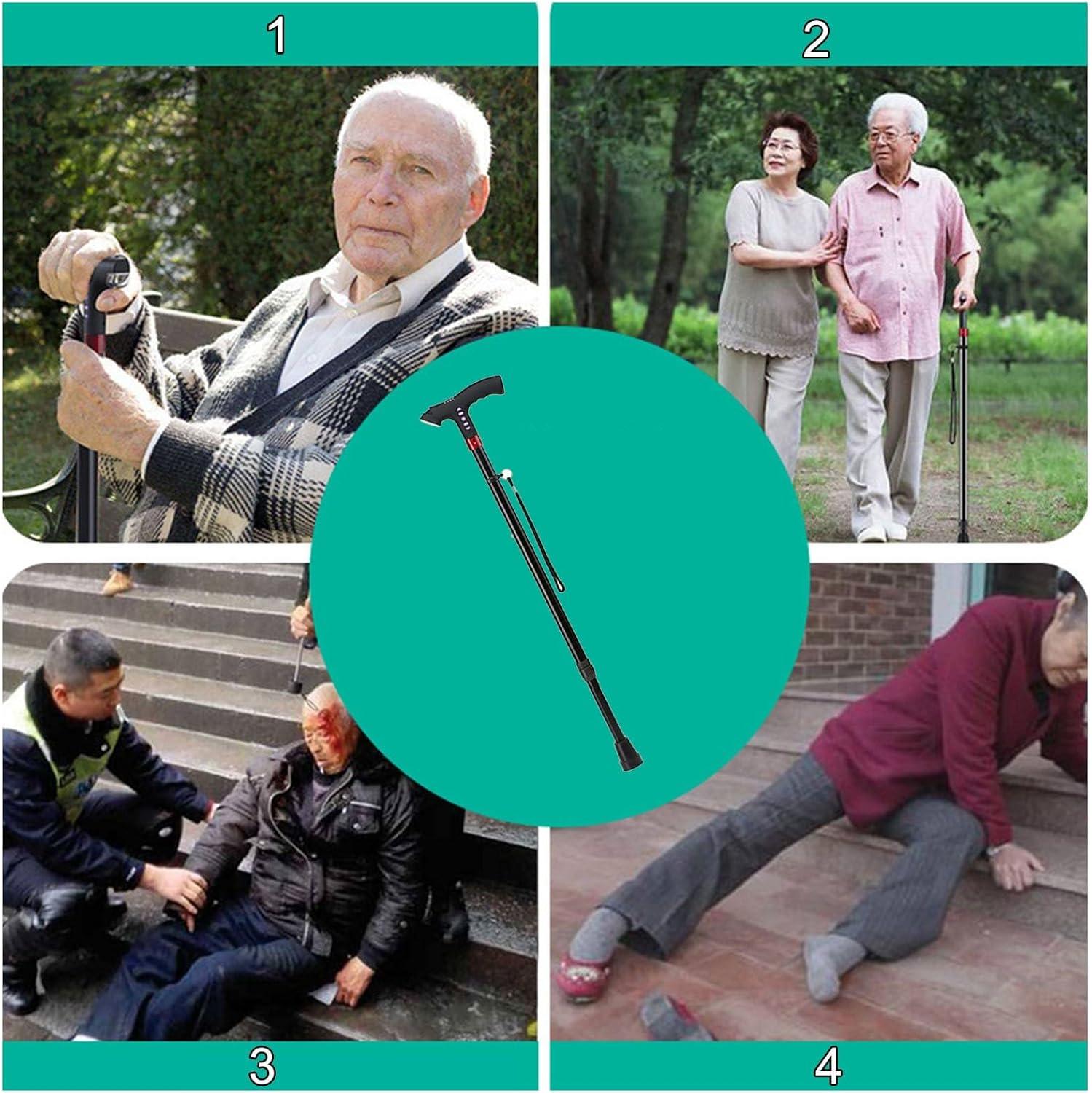 I Tested a Telescopic Cane with Flashlight, Radioand Alarm