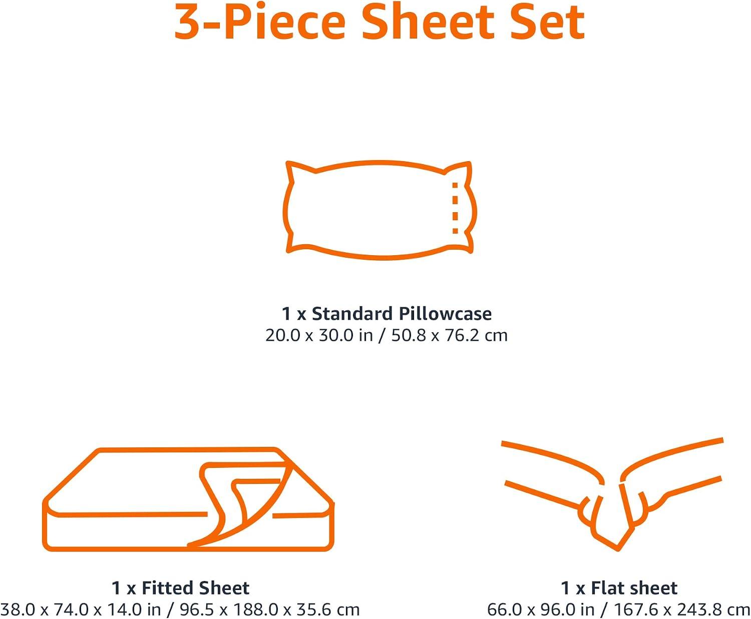 I tested Amazon Basics' Lightweight, Wrinkle-Free Sheets
