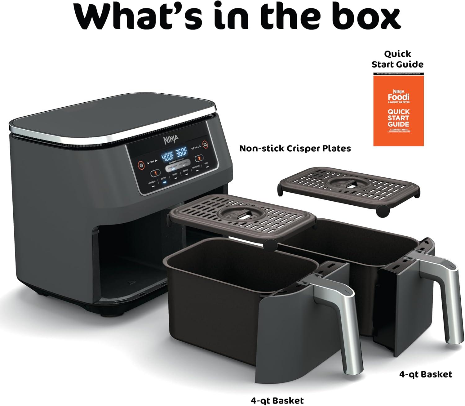 Two Baskets, One Smart Finish: My Ninja Air Fryer Review