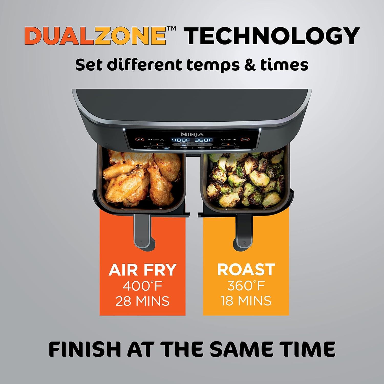 Two Baskets, One Smart Finish: My Ninja Air Fryer Review