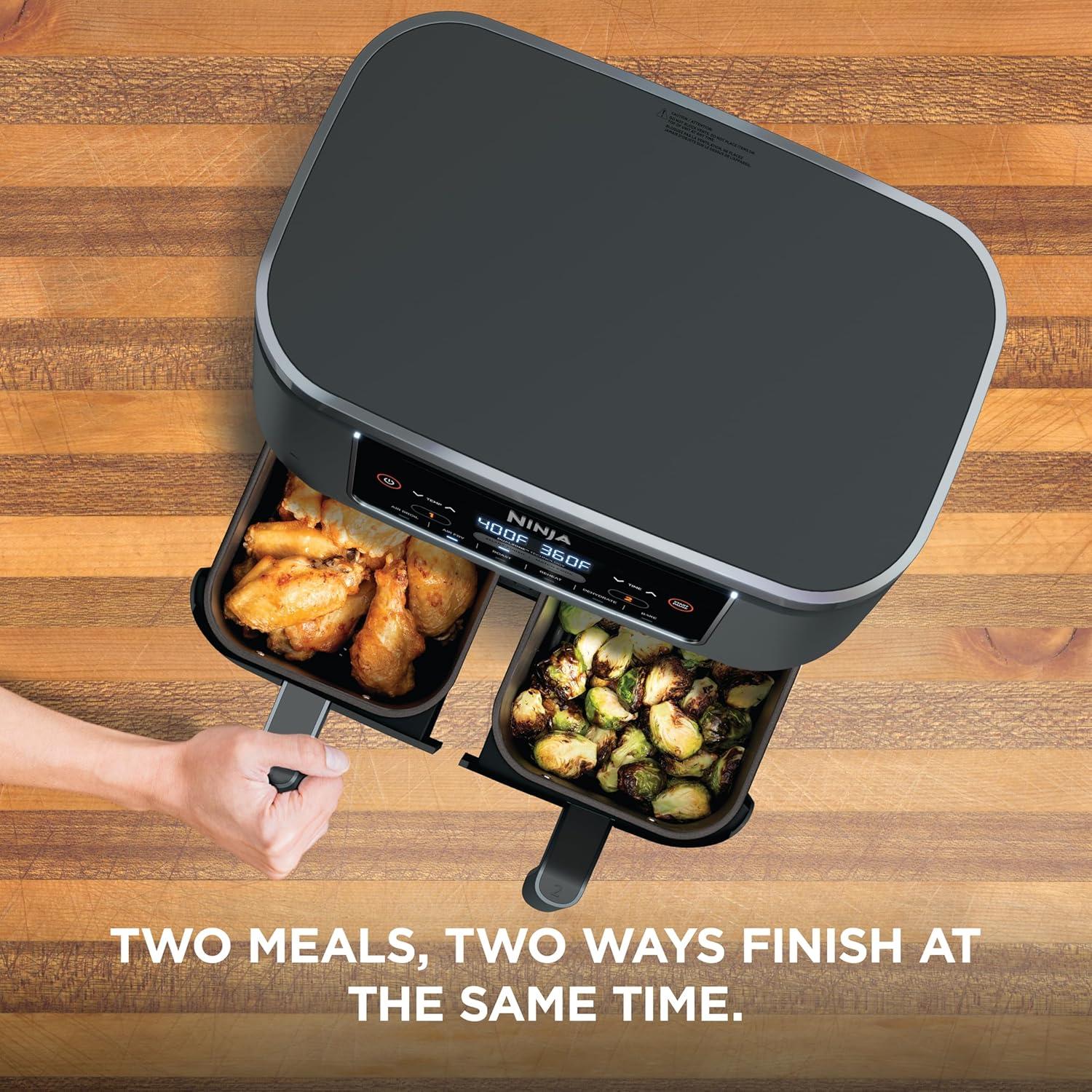 two Baskets,One Smart Finish: My Ninja Air Fryer Review