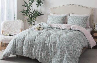 I Tried the Light Green Floral Duvet Cover Set