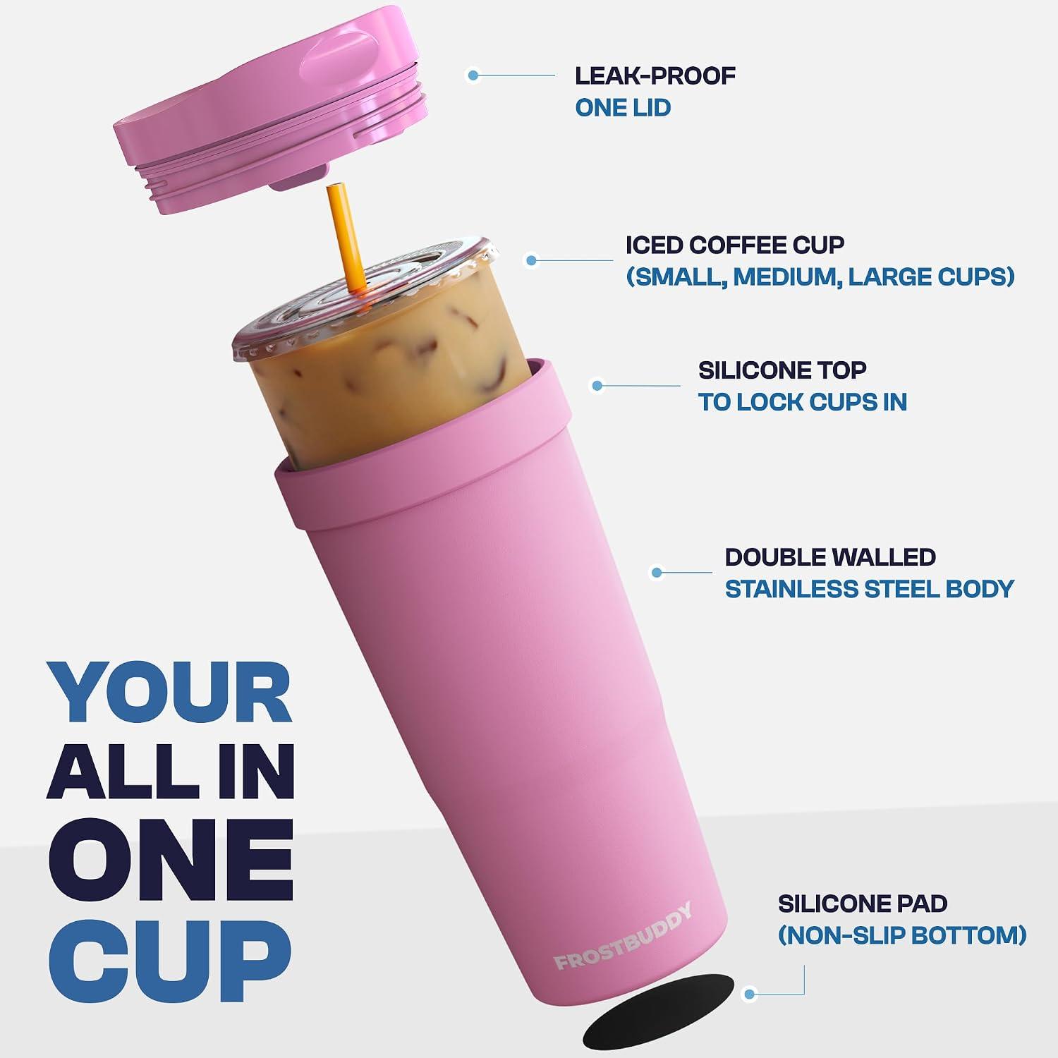 based on the product description and user reviews you've shared, here's a concise summary of the **Frost Buddy Togo Buddy 30oz tumbler** in Emerald Glitz: ## Key Features - **Double-wall vacuum insulation** - keeps drinks hot or cold for hours - **18/8 premium stainless steel** - durable, corrosion-resistant, won't retain flavors - **Spill-proof flip lid** - prevents leaks even when upside down - **Cup-holder friendly** - fits standard car cup holders - **Limited lifetime warranty** - patent-pending design ## What Reviewers Love - **excellent temperature retention** - one reviewer found a thick smoothie unchanged after hours; another said a drink was “still as cold as when it was fresh” - **Reduces drink waste** - great for slow sippers who don't finish quickly - **Build quality** - impressive insulation and solid construction ## Common Criticisms - **Price** - several reviewers note it's on the higher side (one mentioned ~$60 as a limit; another noted it's imported so cost is higher) - **Missing accessories** - no stickers or straw included - **Cup compatibility** - doesn't fit Tim Hortons cups (Canada); a reviewer wished for a slimmer rubber insert option ## Overall verdict The tumbler delivers outstanding insulation performance and is ideal for road trips, summer drinksor anyone who likes to sip slowly. The flip lid works well for spill prevention. Downsides are price, lack of included extrasand limited compatibility with certain takeaway cup sizes. If you value temperature retention over cost, it's a solid buy