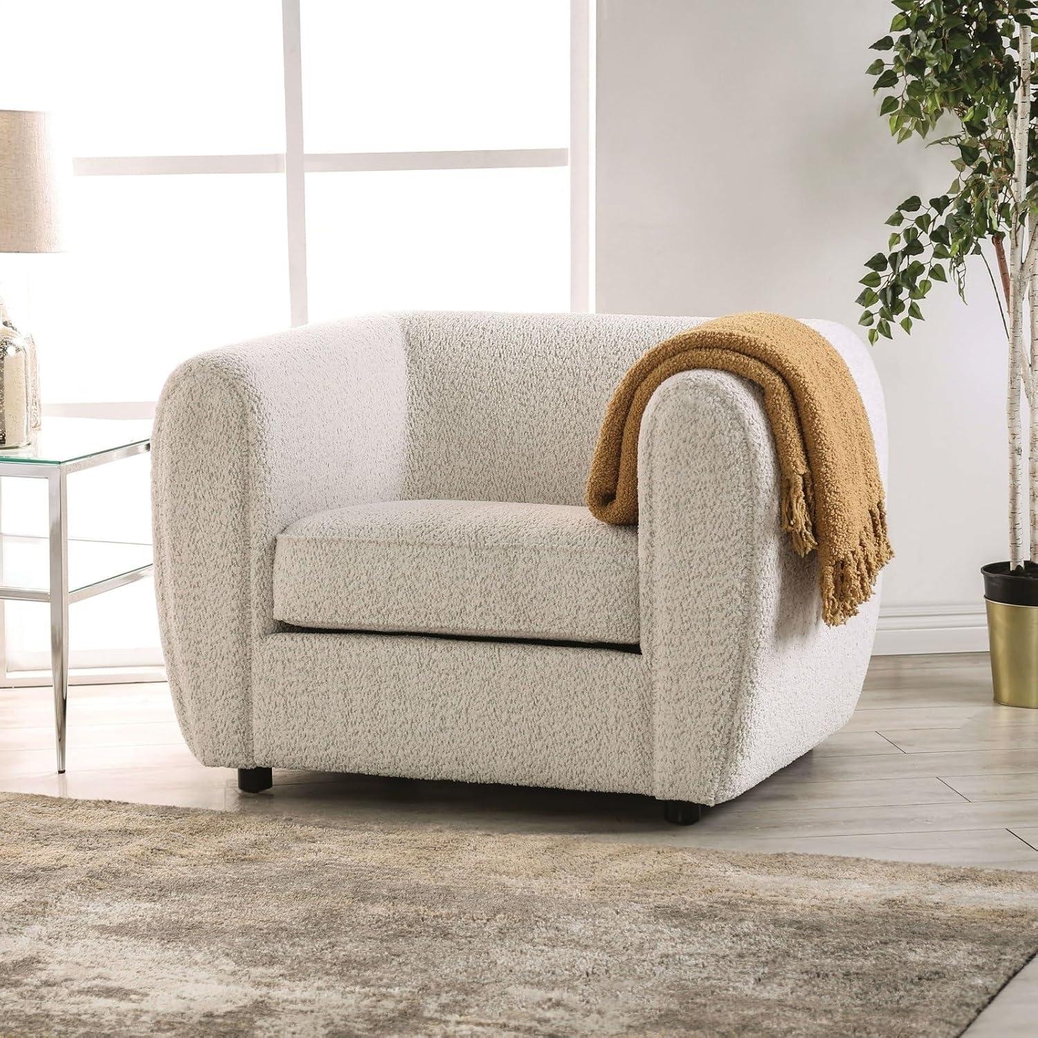 **Title:** I Tested a Boucle Box Seat Chair⁢ with Low Back & Tall Arms