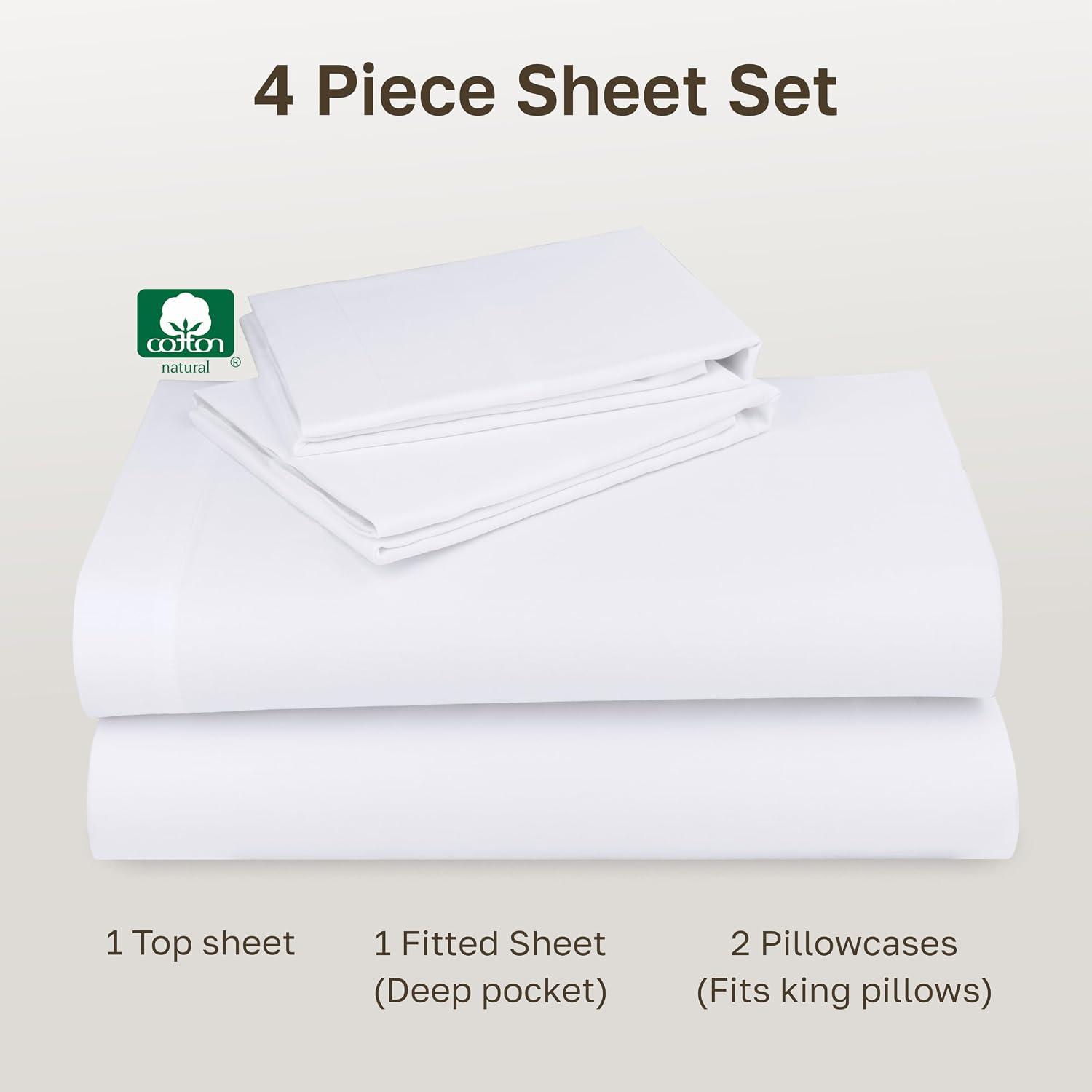 My First Night with Cotton Sateen Sheets for Hot Sleepers
