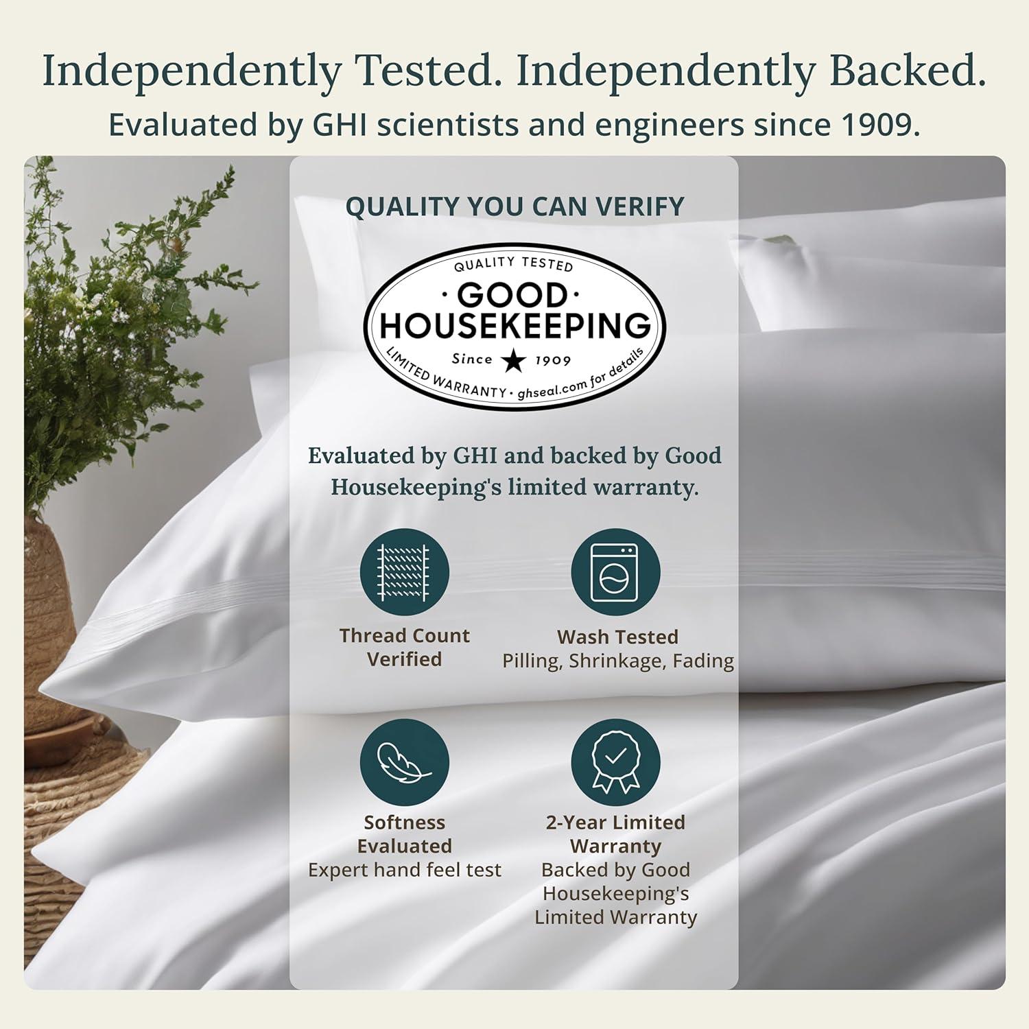my First Night with Cotton Sateen Sheets for Hot Sleepers
