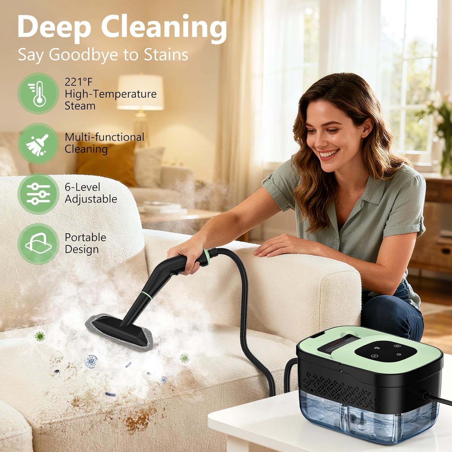 I Tried a 16-Accessory Steam Cleaner - My Verdict